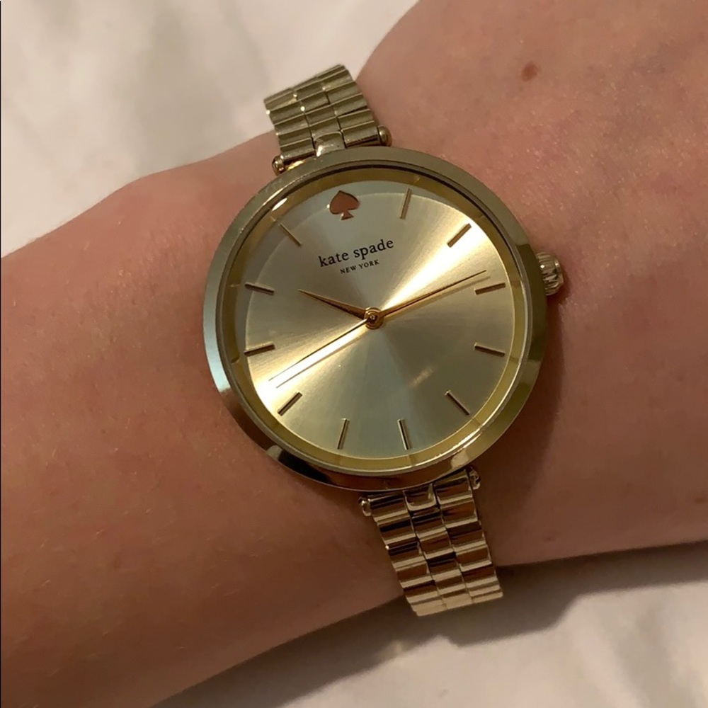Kate Spade Live Colorfully Gold Watch